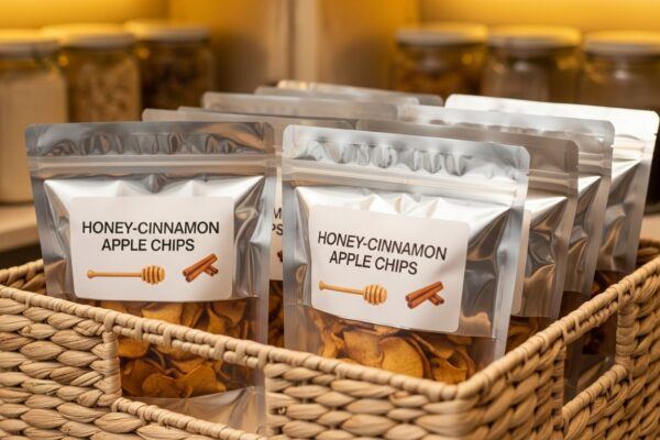 🍎 Freeze-Dried Honey-Cinnamon Apple Chips